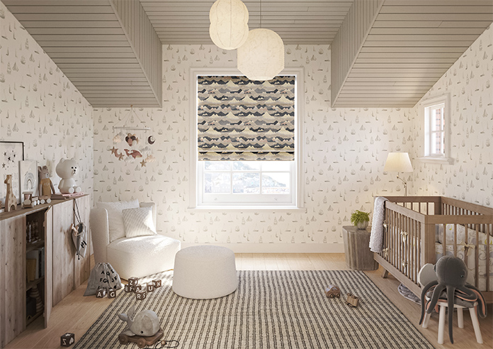 Serene Summit, Breeze - Roman Blind - Image 8